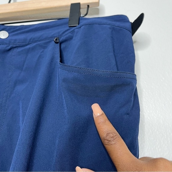 Coolibar Men Shorts Large UPF 50+ Nylon Hiking Outdoor Elastic Waist 8" INSEAM - Picture 14 of 14